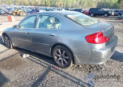 2005 Infiniti G35 from USA, damaged, VIN JNKCV51E65M213250